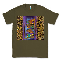 Army Green Leopard nana Classic Tee - FaDigitalArtStudio