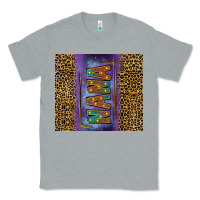 Heather Grey Leopard nana Classic Tee - FaDigitalArtStudio