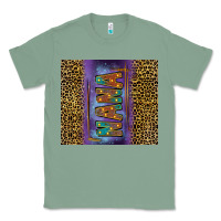Sage Leopard nana Classic Tee - FaDigitalArtStudio