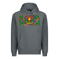 Rock life is better around the campfire license plate Premium Hoodie - BarkalooDesign