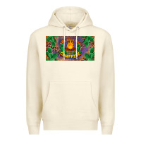 Sandshell life is better around the campfire license plate Premium Hoodie - BarkalooDesign