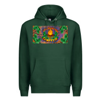 Sports Green life is better around the campfire license plate Premium Hoodie - BarkalooDesign