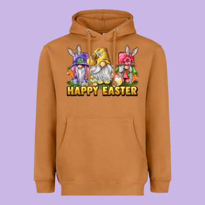 Happy Easter Gnomies Heavyweight Hoodie Designed By Chombo