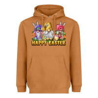 Meerkat happy easter gnomies Heavyweight Hoodie - chombo