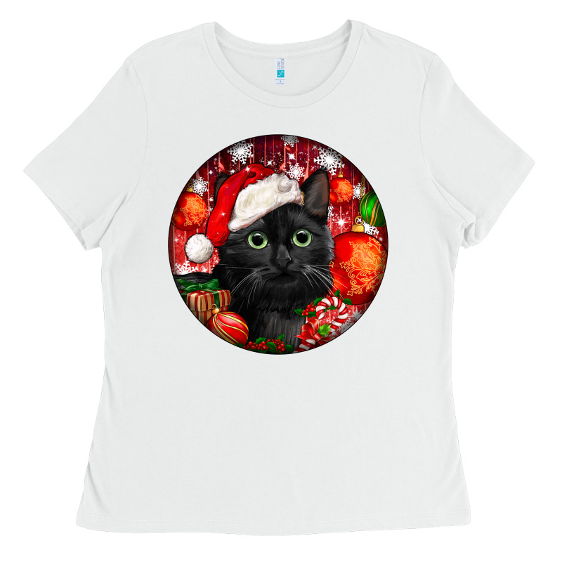 Christmas Bombay Cat Ladies Tee by LillyAllenDesigns | Teevron