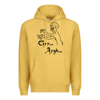 Antique Gold grr argh Premium Hoodie - baoMotion