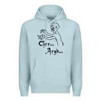 Blue Mist grr argh Premium Hoodie - baoMotion