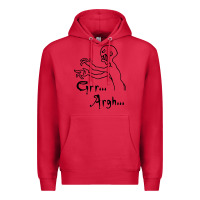 Cardinal grr argh Premium Hoodie - baoMotion
