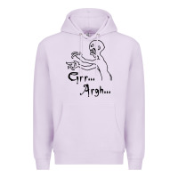 Lilac grr argh Premium Hoodie - baoMotion