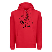 Red grr argh Premium Hoodie - baoMotion