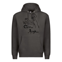 Smoke grr argh Premium Hoodie - baoMotion