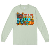 Matcha jusa a girl who loves fall Long Sleeve Tee - Artiststas