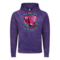 Cloud Purple my mother is a fighter Vintage Hoodie - BarkalooDesign