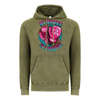 Vintage Olive my mother is a fighter Vintage Hoodie - BarkalooDesign