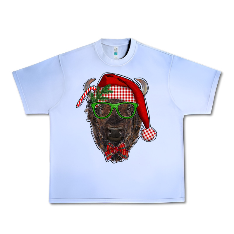 Christmas Bison Urban Heavy Tee by RanaPortraitStore | Teevron