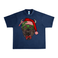 Navy christmas bison Urban Heavy Tee - RanaPortraitStore