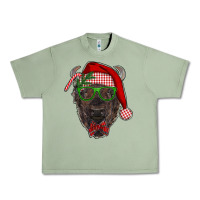 Oil Green christmas bison Urban Heavy Tee - RanaPortraitStore