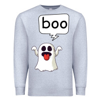 Heather Grey Boo Premium Sweatshirt - Bettercallsaul