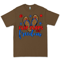 Cacao flip flops and freedom Premium Tee - BundleAndBundleShop