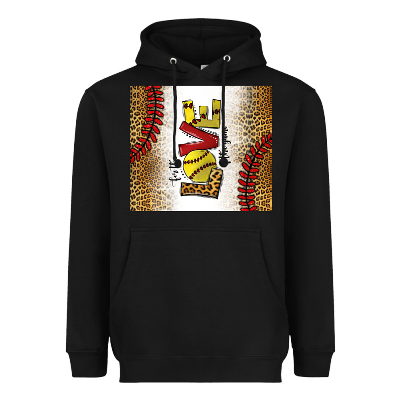 For The Love Of The Game Softball Heavyweight Hoodie by chombo | Teevron
