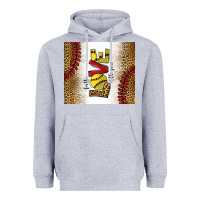 Heather Grey for the love of the game softball Heavyweight Hoodie - chombo