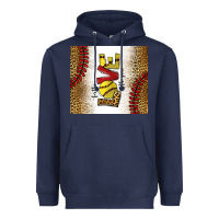 Navy for the love of the game softball Heavyweight Hoodie - chombo