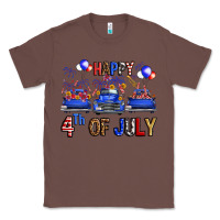 Chestnut Western Truck Hello Fourth Of July America Classic Tee - FaDigitalArtStudio
