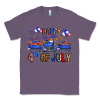 Western Truck Hello Fourth Of July America Classic Tee | Teevron