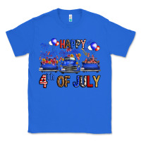 True Royal Western Truck Hello Fourth Of July America Classic Tee - FaDigitalArtStudio