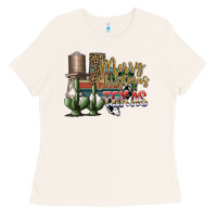 Bone merry christmas texas Ladies Tee - SublimationCraftShop