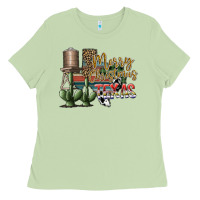 Matcha merry christmas texas Ladies Tee - SublimationCraftShop