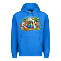True Royal camp life beach Premium Hoodie - BarkalooDesign