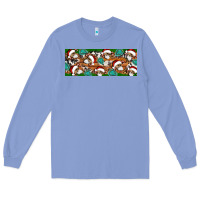 Colony Blue Santa skeleton christmas Long Sleeve Tee - Artiststas