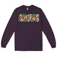 Plum Santa skeleton christmas Long Sleeve Tee - Artiststas