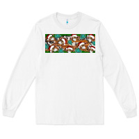 White Santa skeleton christmas Long Sleeve Tee - Artiststas