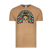 Vintage Camel Racing Rainbow Vintage Tee - CowhideDigitalArt
