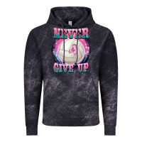 Cloud Black never give up Vintage Hoodie - BarkalooDesign