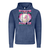 Vintage Denim never give up Vintage Hoodie - BarkalooDesign