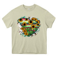 Mossy South Carolina State Map Heavy Core Tee - RanaPortraitStore