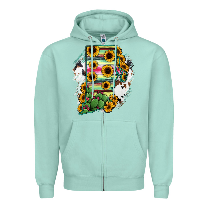 Rhode Island State Amp Zipper Hoodie by RanaPortraitStore | Teevron