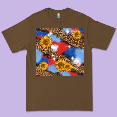 Western 4th Of July Seamless Pattern Premium Tee Designed By Bundleandbundleshop