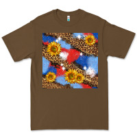 Cacao western 4th of july seamless pattern Premium Tee - BundleAndBundleShop