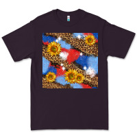 Plum western 4th of july seamless pattern Premium Tee - BundleAndBundleShop