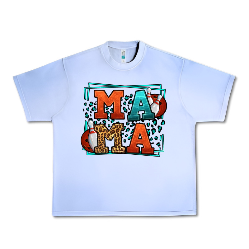 Bowling Mama Leopard Frame Mother's Day Urban Heavy Tee by LillyAllenDesigns | Teevron