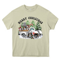 Mossy merry christmas gnomies Heavy Core Tee - FaDigitalArtStudio