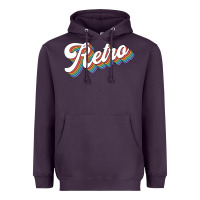 Plum retro colorful Heavyweight Hoodie - chombo