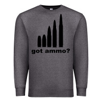 Charcoal Heather Got Ammo Premium Sweatshirt - Bettercallsaul