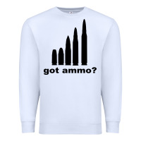 White Got Ammo Premium Sweatshirt - Bettercallsaul