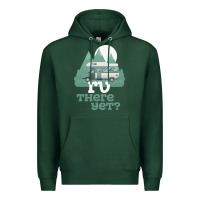 Sports Green funny camping tee there yet camper rv car Premium Hoodie - baoMotion