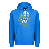 True Royal funny camping tee there yet camper rv car Premium Hoodie - baoMotion